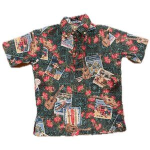 Reyn Spooner Mele Kalikimaka 2017 Boys  Holiday Shirt